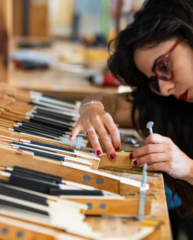 Exploration sensorielle du piano — Serclet