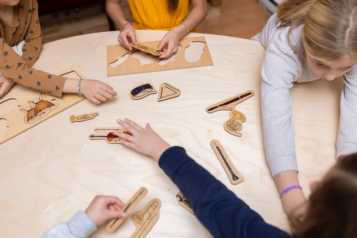 Puzzle d'instruments de musique